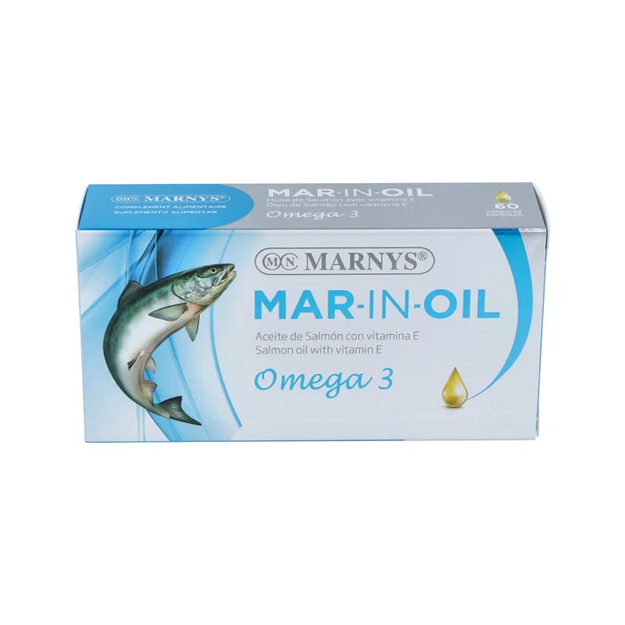 MARNYS Mar-In-Oil Aceite de Salmón 500mg 60 cápsulas