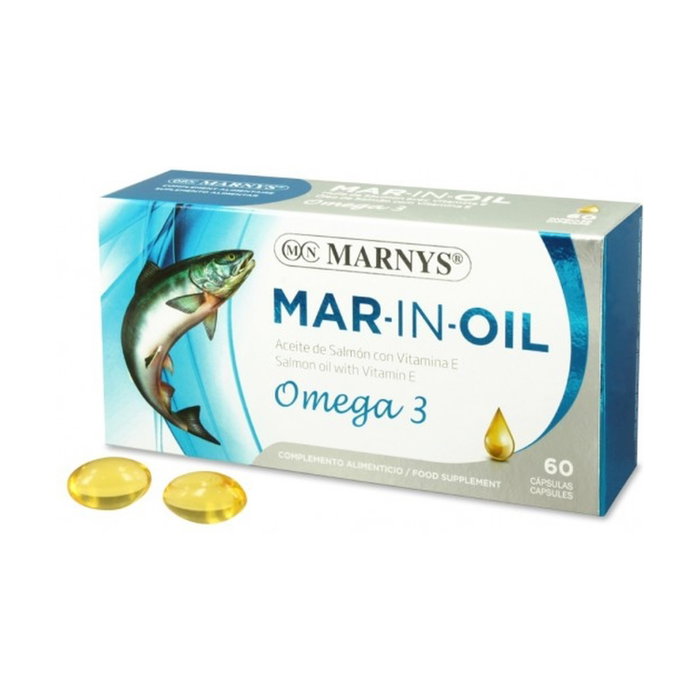 MARNYS Mar-In-Oil Aceite de Salmón 500mg 60 cápsulas