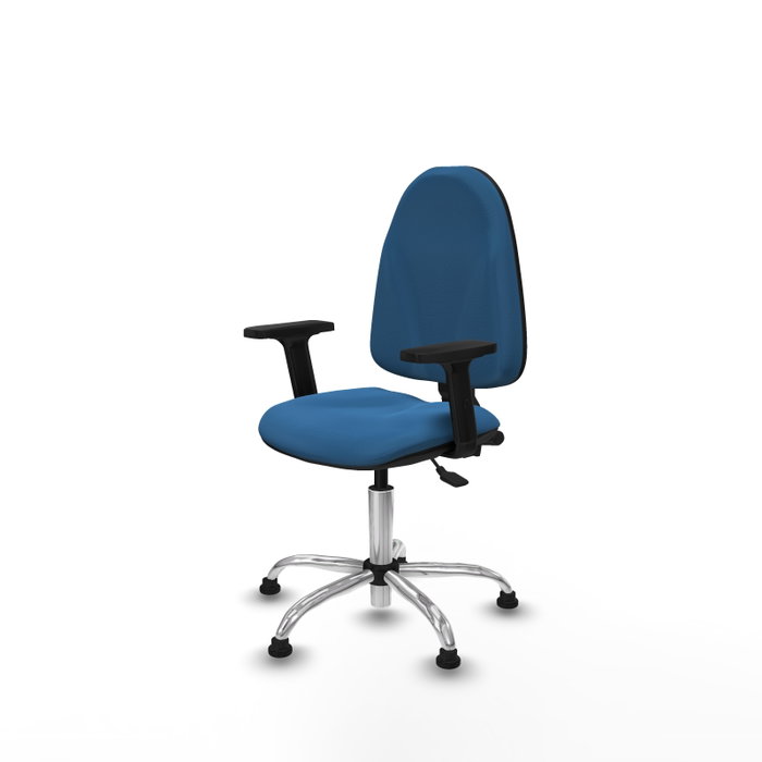 PIQUERAS Y CRESPO Silla de oficina Algarra con mecanismo Asincro Azul claro PIQUERAS Y CRESPO Silla de oficina Algarra con mecanismo Asincro Azul claro