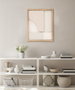 DKD Home Decor Set de 2 Cuadros Modernos 3D LED Beige, Blanco y Natural 40x50 cm