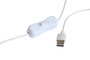 DKD Home Decor Set de 2 Cuadros Modernos 3D LED Beige, Blanco y Natural 40x50 cm