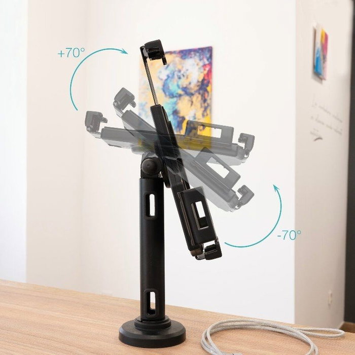 Tooq Soporte Antirrobo para Tablet/UMPC Negro TQTDS0812