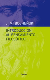 HERDER, INTRODUCCIÓN AL PENSAMIENTO FILOSOFICO (14ª ED)