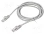 GEMBIRD Patch cord Cat 6 U/UTP de 2m gris