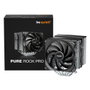 be quiet! Pure Rock Pro 3 Disipador CPU de Alto Rendimiento, Doble Ventilador 120mm PWM, TDP 250W, Compatible con Intel 1700/1200 y AMD AM5/AM4, Negro