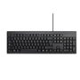 Kensington KB100 EQ Teclado Completo con Cable USB-A, Resistente a Derrames, Diseño Sostenible