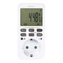 Simon Programador Digital Semanal AF711202 - Temporizador 3600W 16A con LCD, Simulación de Presencia y Control Energético para Hogar