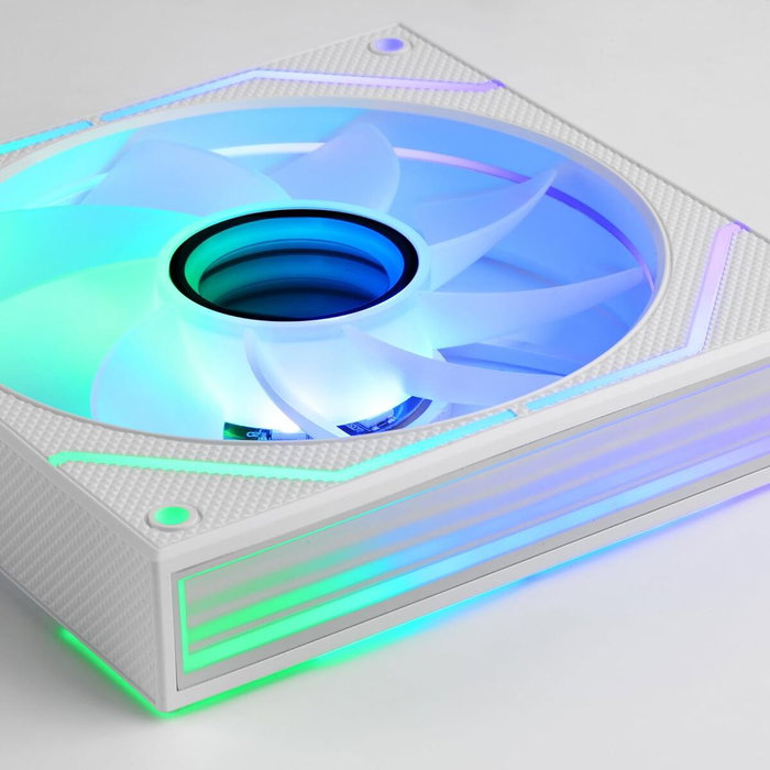 Mars Gaming Kit 2 Ventiladores MF-3DPROX2R ARGB Blanco