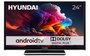 Hyundai HLA24451 Televisor LED 24" 60 cm HD Ready Smart TV Android HDR Negro