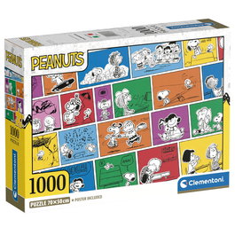 Clementoni Puzzle Snoopy 1000 Piezas 70x50cm