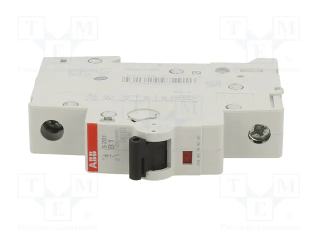 ABB Interruptor magnetotérmico S200 1A 1P 6kA ABB Interruptor magnetotérmico S200 1A 1P 6kA