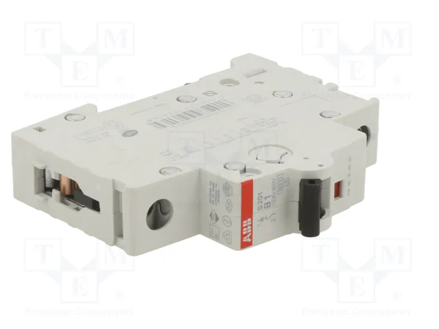 ABB Interruptor magnetotérmico S200 1A 1P 6kA ABB Interruptor magnetotérmico S200 1A 1P 6kA