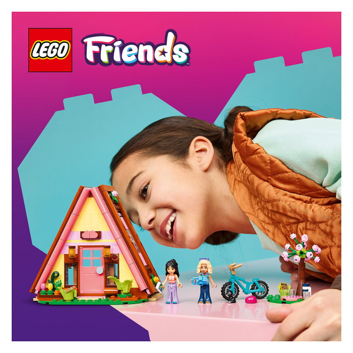 LEGO Friends Cabaña de Glamping en la Naturaleza 42682