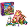 LEGO Friends 42682 Cabaña de Glamping en Naturaleza, Set de Construcción con 295 Piezas para Niñas y Niños de 6 Años o Más