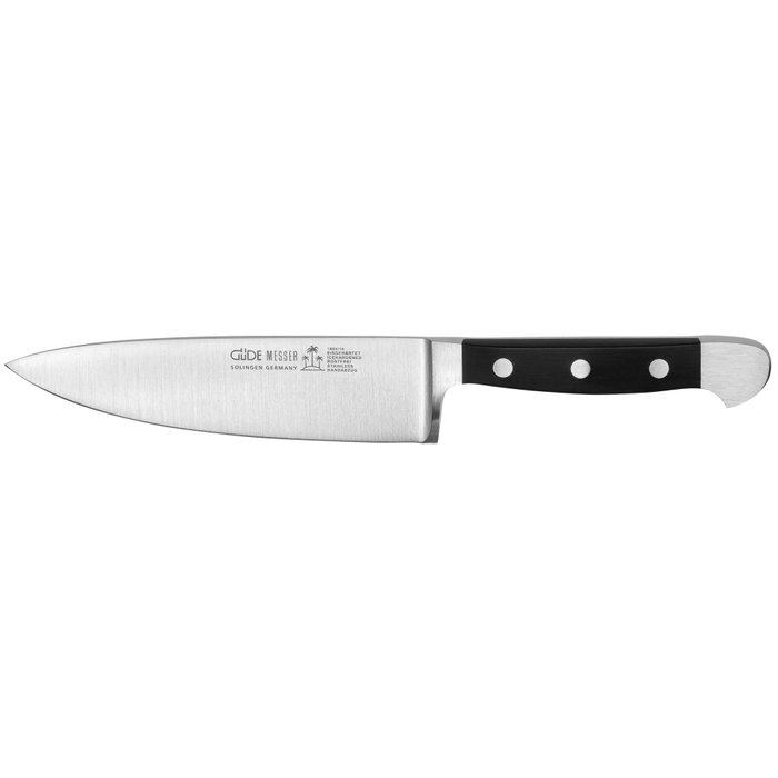 Güde Alpha Cuchillo de Cocina 16 cm POM Negro 1805/16 Güde Alpha Cuchillo de Cocina 16 cm POM Negro 1805/16
