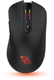California Access CA1048 Serval Ratón Gaming Inalámbrico 10000 DPI Negro