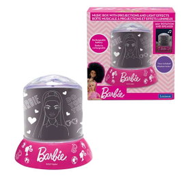 Lexibook Proyector de luz nocturna Barbie con altavoz