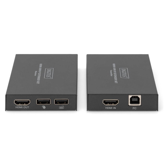 DIGITUS Extender KVM HDMI IP Set hasta 150m FullHD