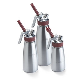 ISI Montador de Nata Profesional de Acero Inoxidable, Capacidad 1 Litro