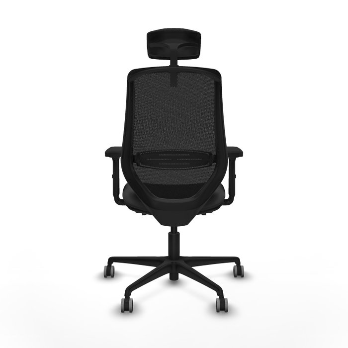 PIQUERAS Y CRESPO Silla de oficina Mardos con mecanismo Sincro/Traslack Gris oscuro/Negro