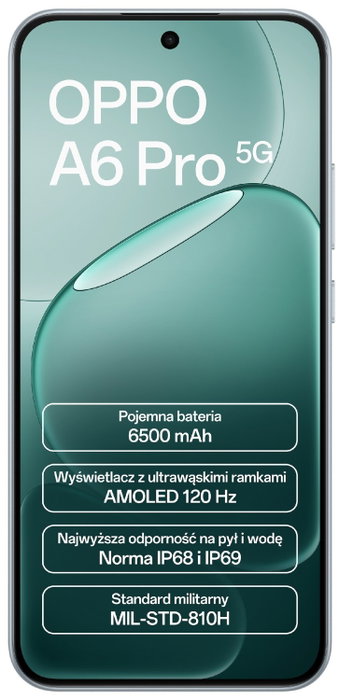 Oppo A6 PRO 5G 8/256GB Lunar Titanium Oppo A6 PRO 5G 8/256GB Lunar Titanium