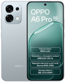 Oppo A6 PRO 5G 8/256GB Lunar Titanium