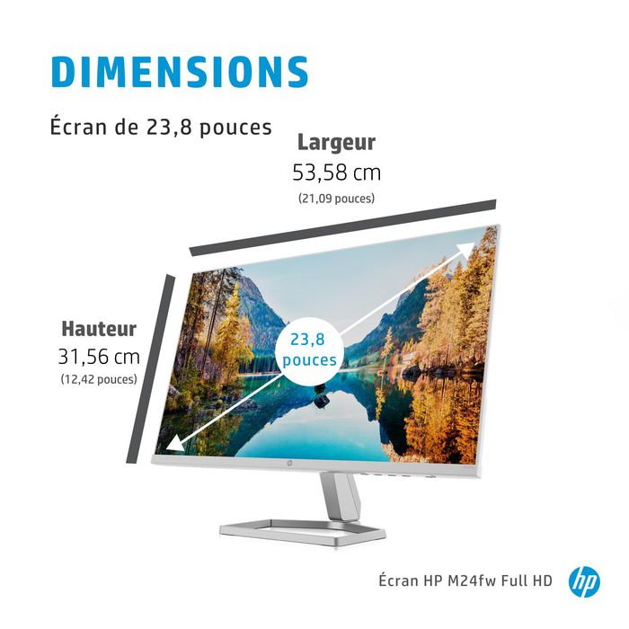 HP M24fw FHD Monitor IPS
