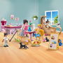 Playmobil Cafetería para Gatos 71744 con Muro de Escalada y Accesorios, Juego de Figuras para Niños +4 Años