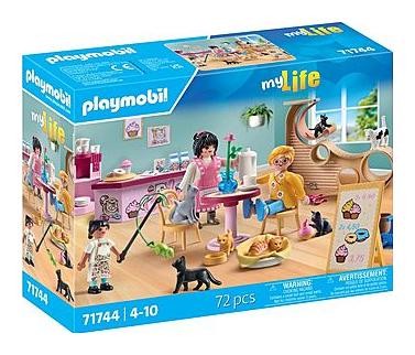 PLAYMOBIL Cafetería para gatos 71744 PLAYMOBIL Cafetería para gatos 71744