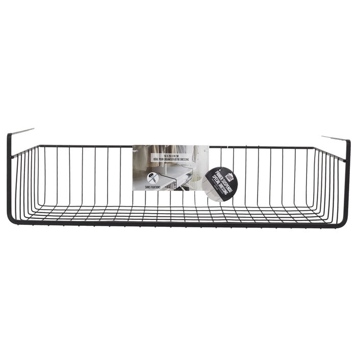 Je cherche une Idee Cesta Colgante 56x26 para Vestidor y Armario, Altura 14 cm