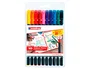 Edding Rotuladores 1200 Colores Surtidos Estuche Metálico 10 Unidades, Punta Fina 1 mm