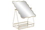 DKD Home Decor Espejo de Mesa Bandeja Dorado Colección LAZOS
