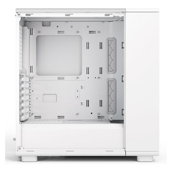 Fractal Design Epoch Torre PC Midi-Tower Blanco RGB con Panel de Vidrio Templado - Compatible con ATX, micro-ATX, Mini-ITX, Ventana Lateral, Gestión de Cables