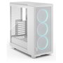Fractal Design Epoch White TG RGB Clear Tint
