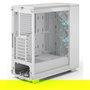 Fractal Design Epoch Torre PC Midi-Tower Blanco RGB con Panel de Vidrio Templado - Compatible con ATX, micro-ATX, Mini-ITX, Ventana Lateral, Gestión de Cables