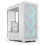 Fractal Design Epoch White TG RGB Clear Tint