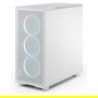 Fractal Design Epoch Torre PC Midi-Tower Blanco RGB con Panel de Vidrio Templado - Compatible con ATX, micro-ATX, Mini-ITX, Ventana Lateral, Gestión de Cables