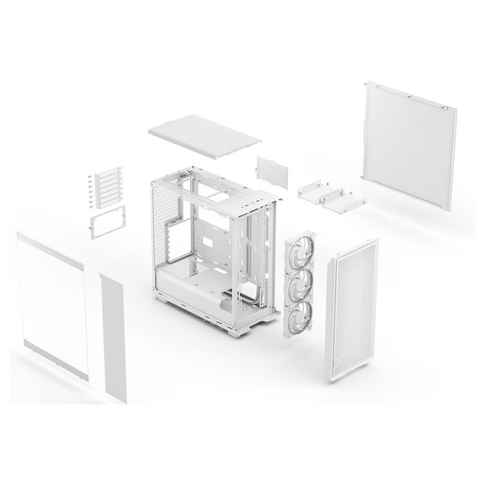 Fractal Design Epoch White TG RGB Clear Tint Fractal Design Epoch White TG RGB Clear Tint