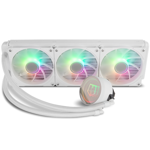 NOX NXHUMMERM360ARGBW Refrigeración Líquida Todo en Uno Blanco ARGB 3x12cm