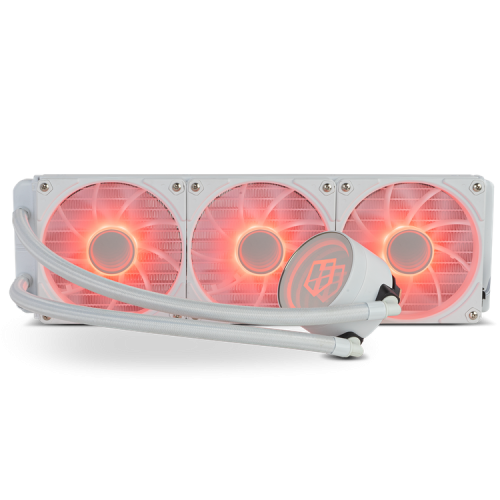 NOX NXHUMMERM360ARGBW Refrigeración Líquida Todo en Uno Blanco ARGB 3x12cm