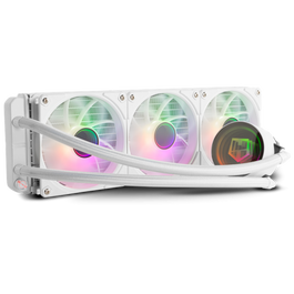 NOX NXHUMMERM360ARGBW Refrigeración Líquida Todo en Uno Blanco ARGB 3x12cm