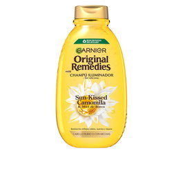 Garnier Original Remedies Champú Iluminador para Cabello Rubio con Camomila, 400 ml