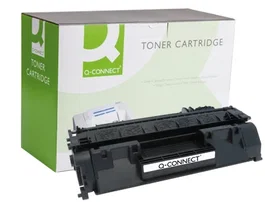 Q-connect Tóner compatible HP CF280X para LaserJet M401, Negro