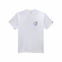 Camiseta de Manga Corta Hombre Vans Classic Mini Dual Palm Blanco