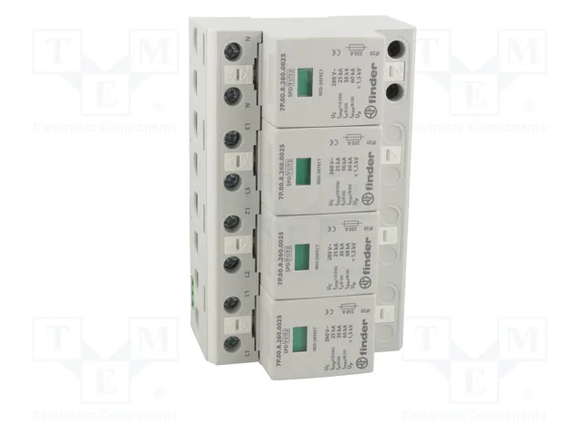 FINDER Limitador de sobretensiones Tipo 1+2 3+N