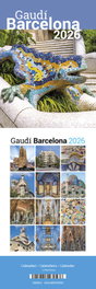 TRIANGLE POSTALS Calendario 2026 ST Mini Gaudí-1 (drac) 9x12 cm