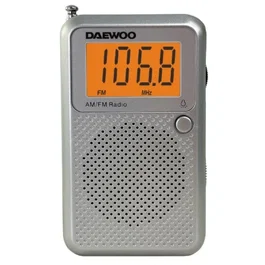 DAEWOO Radio Digital con Pantalla LCD y Altavoz Incorporado
