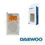 DAEWOO Radio Digital con Pantalla LCD y Altavoz Incorporado