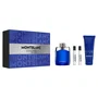 Montblanc Legend Blue Eau de Parfum para Hombre - Set de 4 piezas