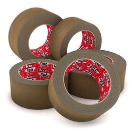 Cinta De Embalaje Fixo Pack Pp Hotmelt Rollo 66X48 Marron (Set de 6)